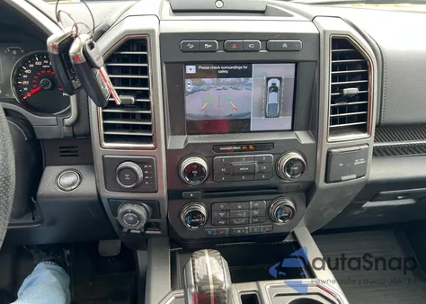 2018 Ford F150 Raptor из США, поврежденный, VIN 1FTFW1RG6JFB00567